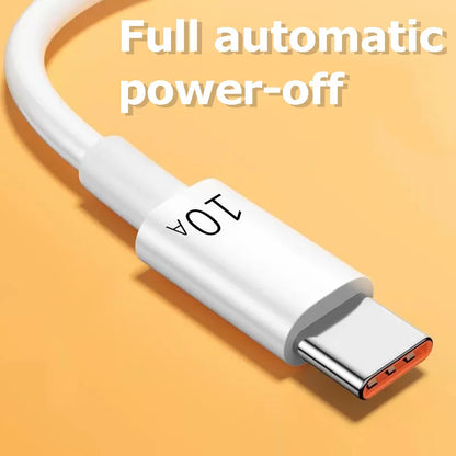 120W USB-A to Type-C Fast Charging Cable for Android