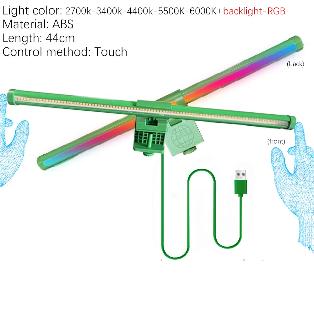 Monitor Light Bar 33-60cm RGB Eye Protection Timed Dimmable