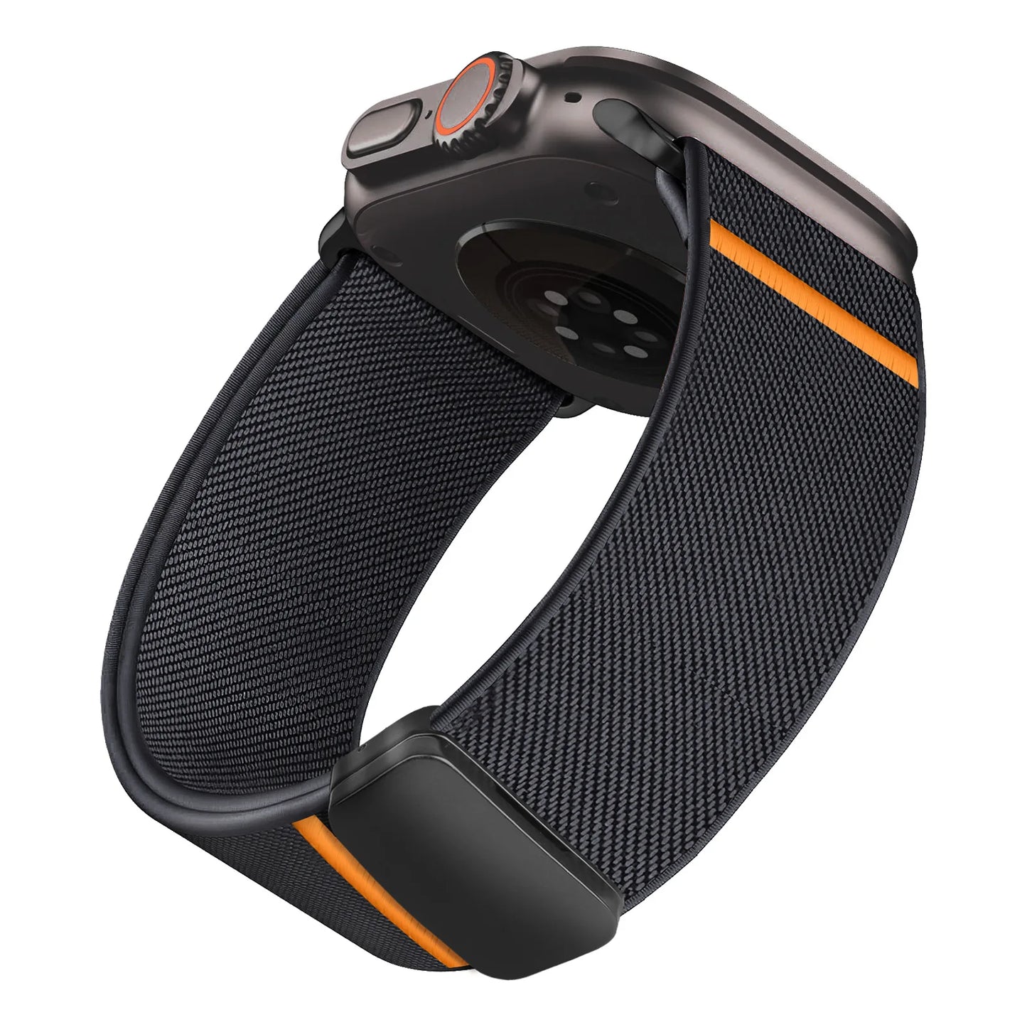 Magnetic Nylon Strap for Apple Watch | Adjustable Loop
