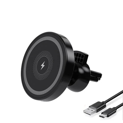 Magnetic Wireless Car Charger | 15W MagSafe Mount