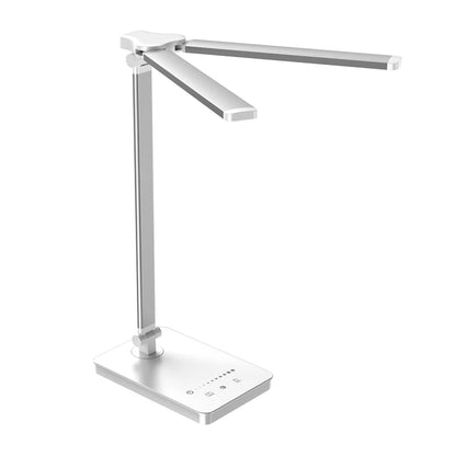 Double Head LED Desk Lamp 5 Colour Modes Eye-Caring Piano