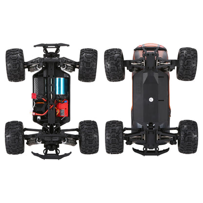 16889A-Pro 1/16 4WD RC Truck – 45KM/H, Brushless Motor, Waterproof