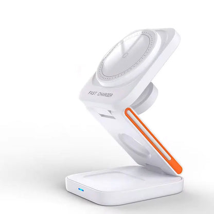 3in1 Foldable MagSafe Wireless Charger for iPhone & Apple Watch