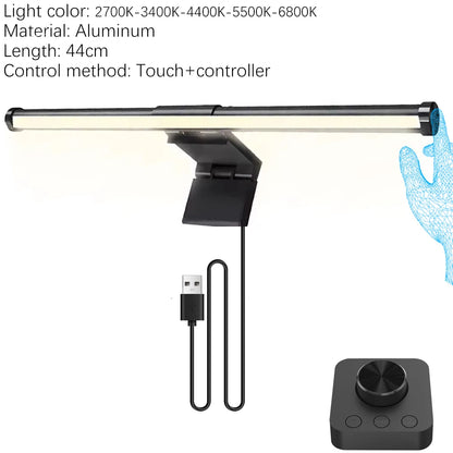 Monitor Light Bar 33-60cm RGB Eye Protection Timed Dimmable