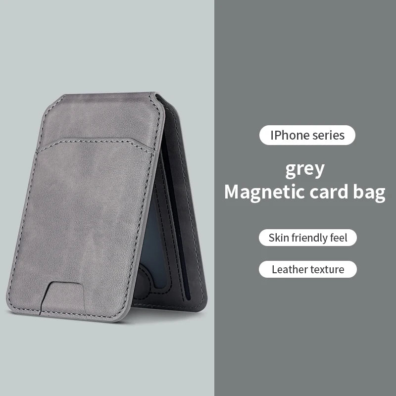 MagSafe Leather Card Wallet | Magnetic iPhone Holder