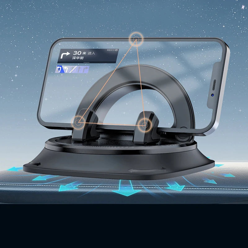 Dashboard Phone Holder Anti-Slip Universal 4-7.2in