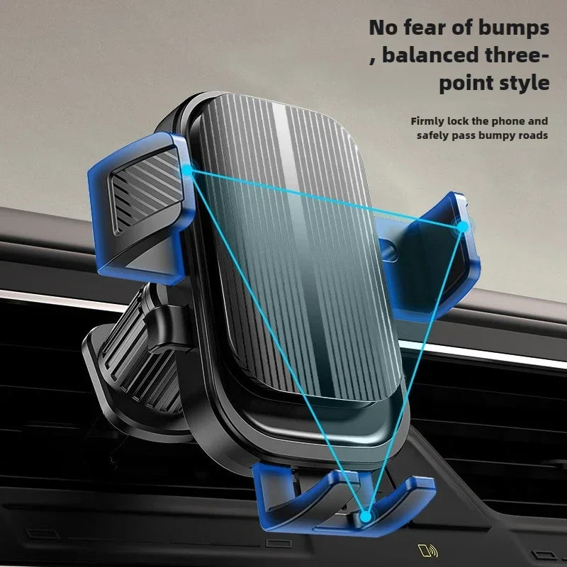 Flexible Auto Lock Car Phone Holder Air Vent Mount