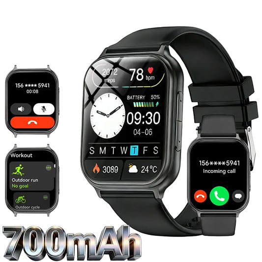 Sport Smartwatch | 700mAh Battery, IP68, Bluetooth Call