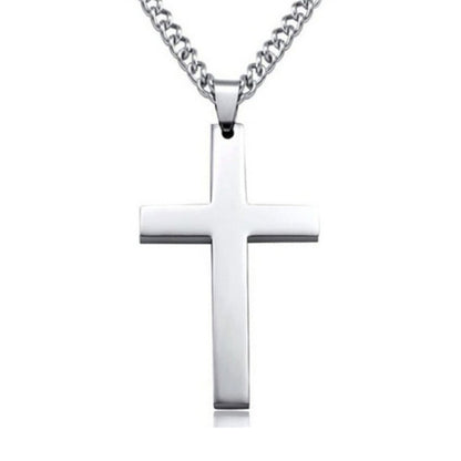 Cross Necklace Black, Gold, and Silver