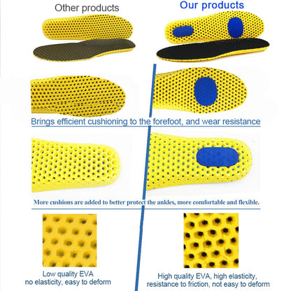 Memory Foam Insoles For Shoes Small Medium Large