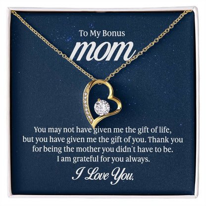 Forever Love Necklace - To My Bonus Mom