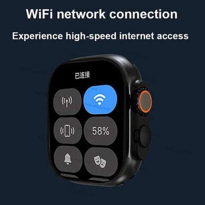 Hello Watch 5 Plus Ultra 3 Smart Watch | 2.04" AMOLED, 4GB ROM, Titanium Alloy